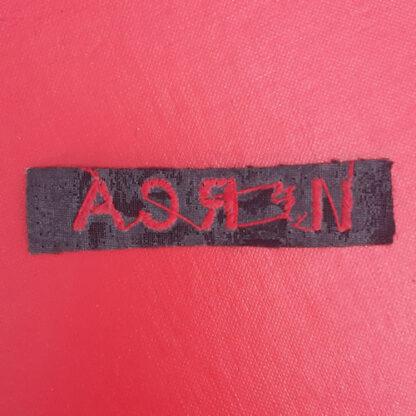 (Canada) 11th Light Anti Aircraft Royal Canadian Artillery - Cloth Shoulder Title. - Image 2