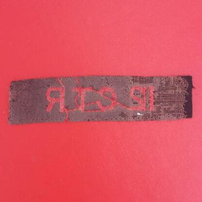 (Canada) 12th Canadian Tank Regiment - Cloth Shoulder Title. - Image 2