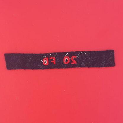 (Canada) 20th Royal Canadian Field Artillery - Cloth Shoulder Title. - Image 2