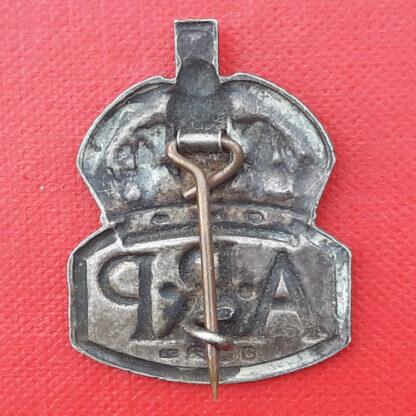 Air Raid Precautions - Silver Pin Back Badge. - Image 2