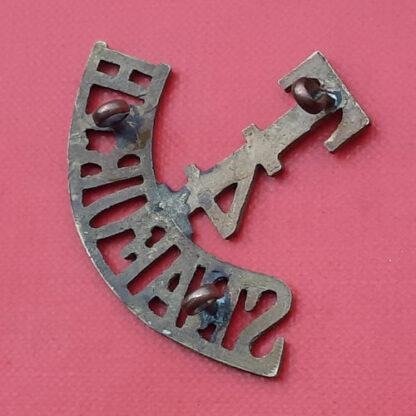 4th Seaforth Highlanders Territorials - Gilding Metal Shoulder Title. - Image 2