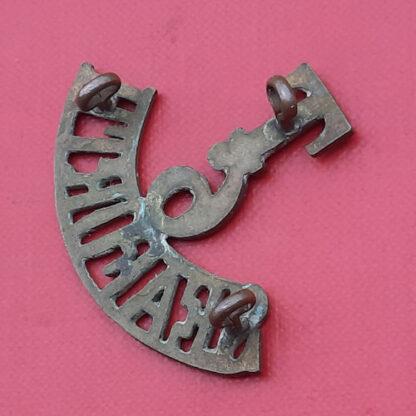 6th Seaforth Highlanders Territorials - Gilding Metal Shoulder Title. - Image 2