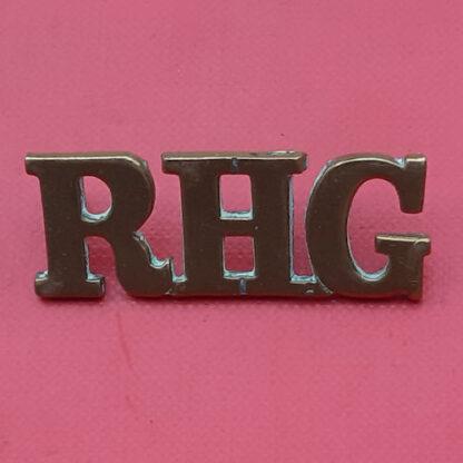 The Royal Horse Guards - Gilding Metal Shoulder Title.