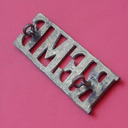 Royal Electrical & Mechanical Engineers - Gilding Metal Shoulder Title. - Image 2