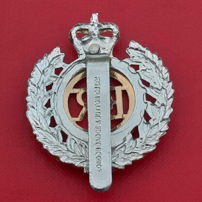 The Royal Engineers - Gold & Silver Anodised Cap Badge. - Image 2