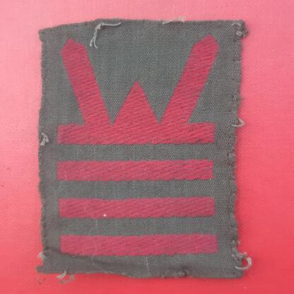 53rd (Welsh) RegIment 3rd Brigade -  Cloth Combination Formation Badge.