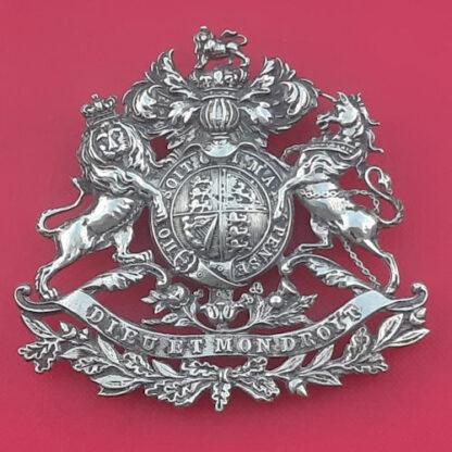 West Kent Militia - White Metal Pouch Badge.
