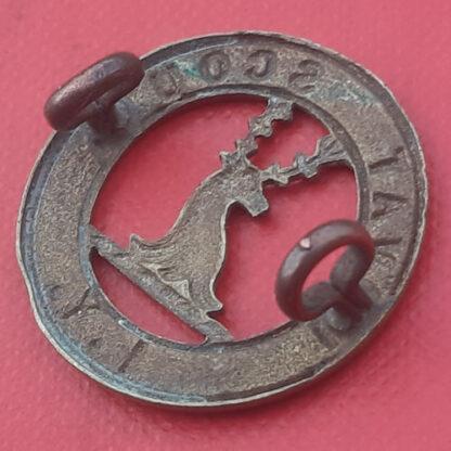 The Lovat Scouts Imperial Yeomanry - Gilding Metal Cap Badge. - Image 2