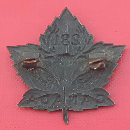 (Canada) 231st Infantry Battalion Seaforth Highlanders - Gilding Metal Collar Badge. - Image 2