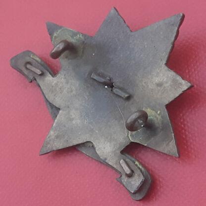 4th Royal Irish Dragoon Guards - Officer's Bronze 2 Piece Service Dress Cap Badge. - Image 2