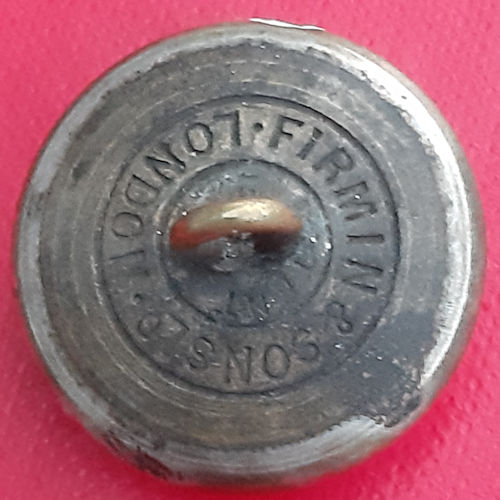 The Royal Welsh Fusiliers - 25mm White Metal Button. - Image 2