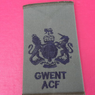Gwent Army Cadet Force - Warrant Officer's Slip On Shoulder Board.