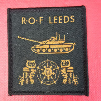 Royal Ordnance Factory Leeds - Cloth Badge.