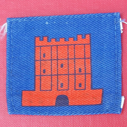 8th Infantry Brigade - Printed Cloth Formation Badge.
