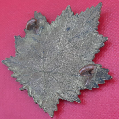(Canada) 2nd Infanry Battalion Eastern Ontario Regiment - King's Crown Bi Metal Cap Badge. - Image 2
