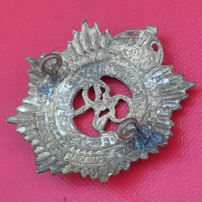 (Canada) The Royal Canadian Army Service Corps - King's Crown Gilding Metal Cap Badge. - Image 2