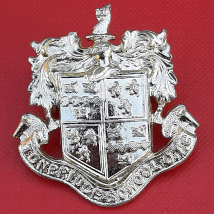 The Tonbridge School O.T.C - Gold Anodised Cap Badge.