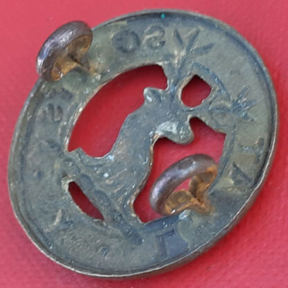 Lovat Scouts Yeomanry - Gilding Metal Cap Badge. - Image 2