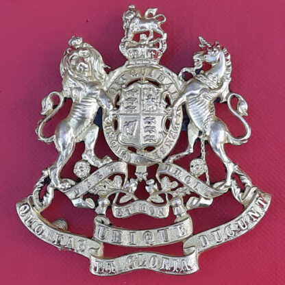 Royal Engineers - Queen Victoria's Crown Officer's Pouch / Binocular Case Badge