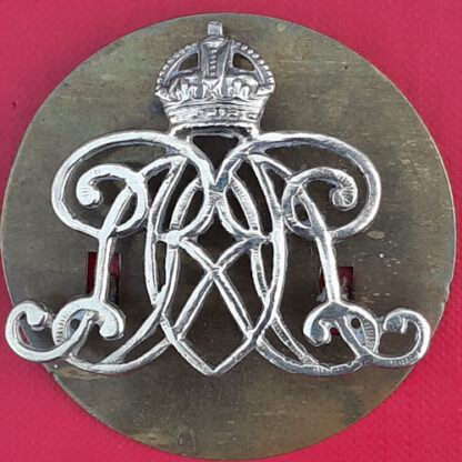 The 9th Lancers - King's Crown Hallmarked Silver N.C.O's Arm Badge.
