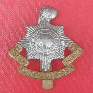 The Royal Sussex Regiment - Bi-Metal Cap Badge