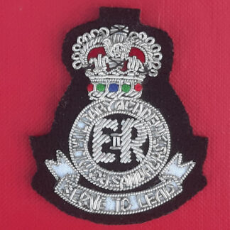 Royal Military Academy Sandhurst - Academy Sergeant Major's Bullion Cap Badge.