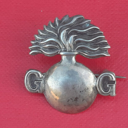 The Grenadier Guards - Sterling Silver Sweetheart Badge.