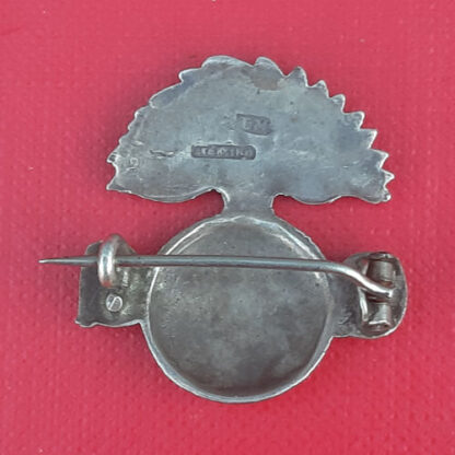 The Grenadier Guards - Sterling Silver Sweetheart Badge. - Image 2