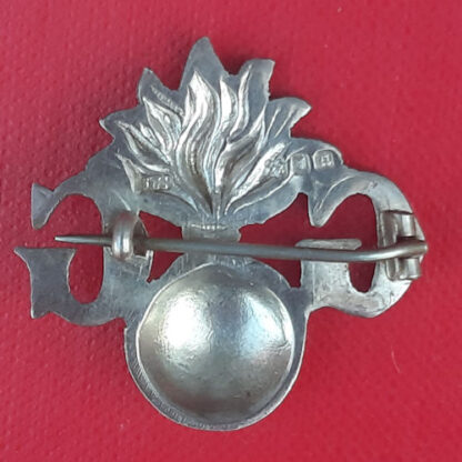 The Grenadier Guards - WW1 Hallmarked Silver  Sweetheart Badge. - Image 2