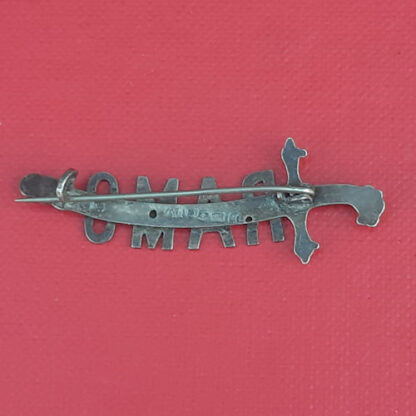 The Royal Army Medical Corps - WW1 Hallmarked Silver Sweetheart Badge. - Image 2