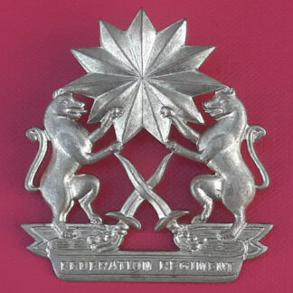 The Federation Of Malaya - Gilding Metal Cap Badge.