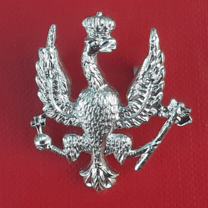 The 6th Gurkha Rifles - Silver Anodised Arm Badge.