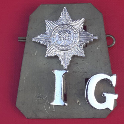 The Irish Guards - Anodised Shoulder Title.