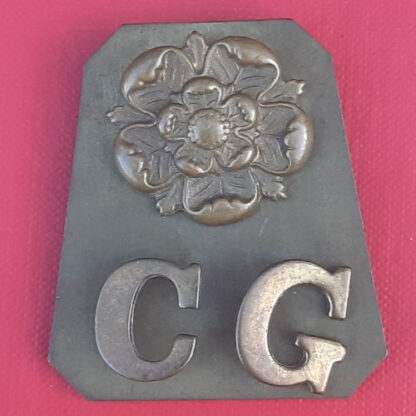 The Coldstream Guards - Gilding Metal Shoulder Title.