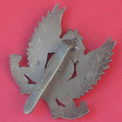 The Ayrshire Yeomanry ( Earl Of Carrick's Own) - S.N.C.O's Bi Metal Cap Badge. - Image 2