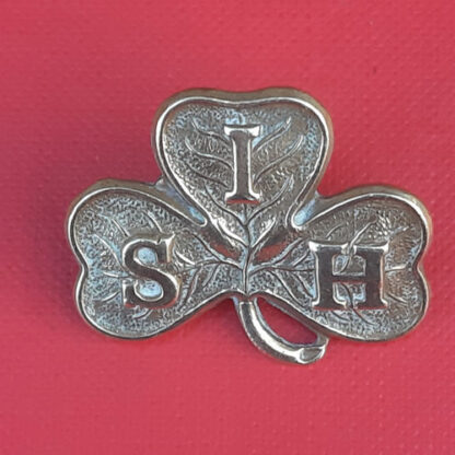 The South Irish Horse Yeomanry - Gilding Metal Cap / Collar Badge.