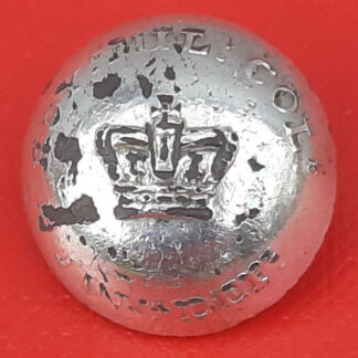 Royal Military College Junior Department - Georgian 18mm White Metal Button.