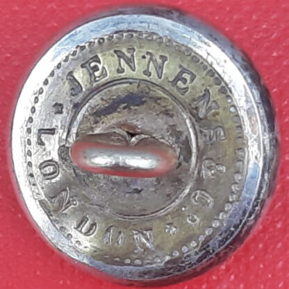 Montgomeryshire Yeomanry Cavalry - 17mm White Metal Button. - Image 2