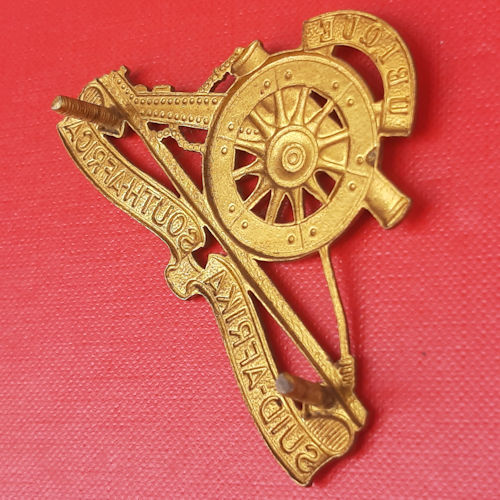 (South Africa) South African Artillery - Gilding Metal Cap Badge. - Image 2