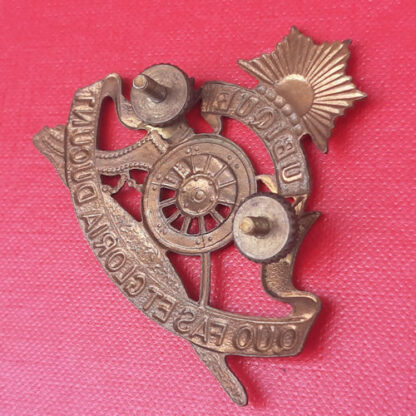 (South Africa) The Orange Free State University Regiment - Gilding Metal Cap Badge. - Image 2