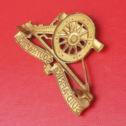 (South Africa) The South African Artillery - Gilding Metal Cap Badge. - Image 2