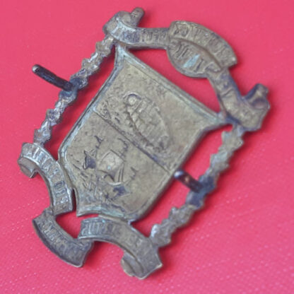 (Canada) The New Brunswick Tank Regiment - Gilding Metal Cap Badge. - Image 2