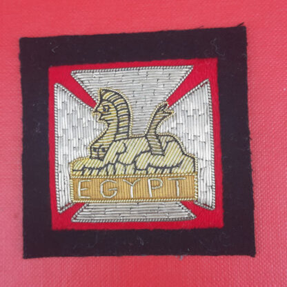 The Royal Gloucestershire, Berkshire & Wiltshire Regiment - Officer's Bullion Cap Badge.