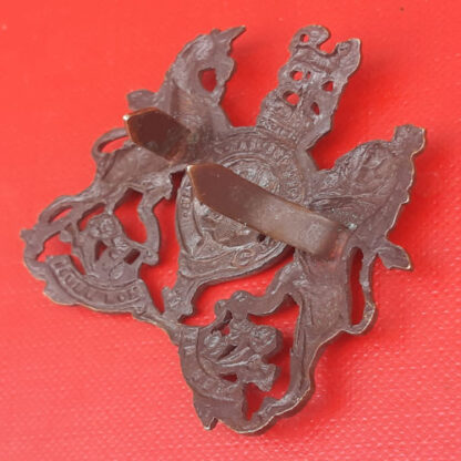 The General Service Corps - King's Crown Officer's Service Dress Cap Badge. - Image 2