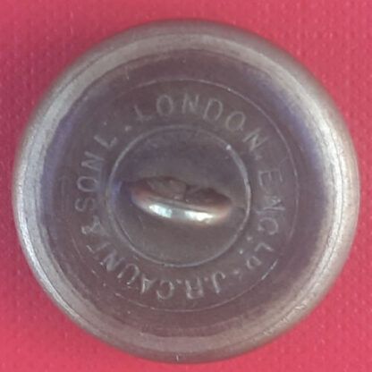 (India) 87th Punjabi's - King's Crown 25mm Brass Button. - Image 2