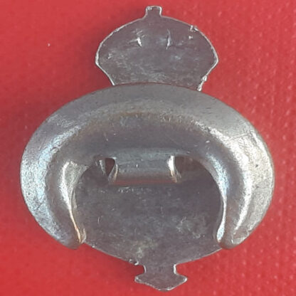 The Home Guard - King's Crown Button Hole Badge. - Image 2