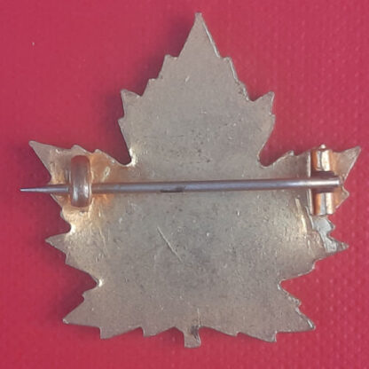 (Canada) 50th Infantry Calgary Overseas Battalion - Enamelled Sweetheart Badge. - Image 2