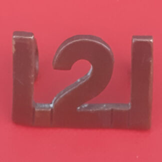 (Canada) 121st Infantry (Western Irish) Battalion - Gilding Metal Shoulder Title.