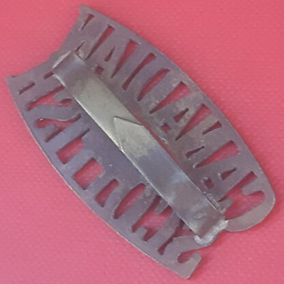 (Canada) Canadian Scottish - Gilding Metal Shoulder Title. - Image 2