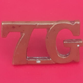 7th Gurkha Rifles - Gilding Metal Shoulder Title.